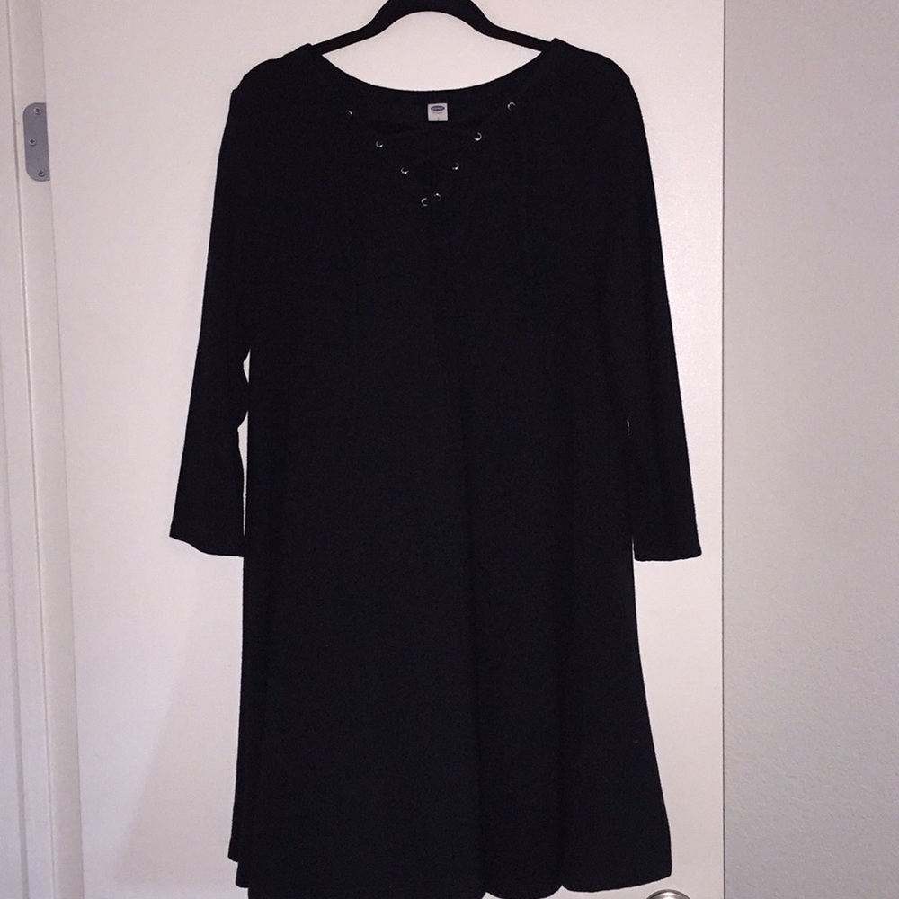 Cute A-Line Black Dress